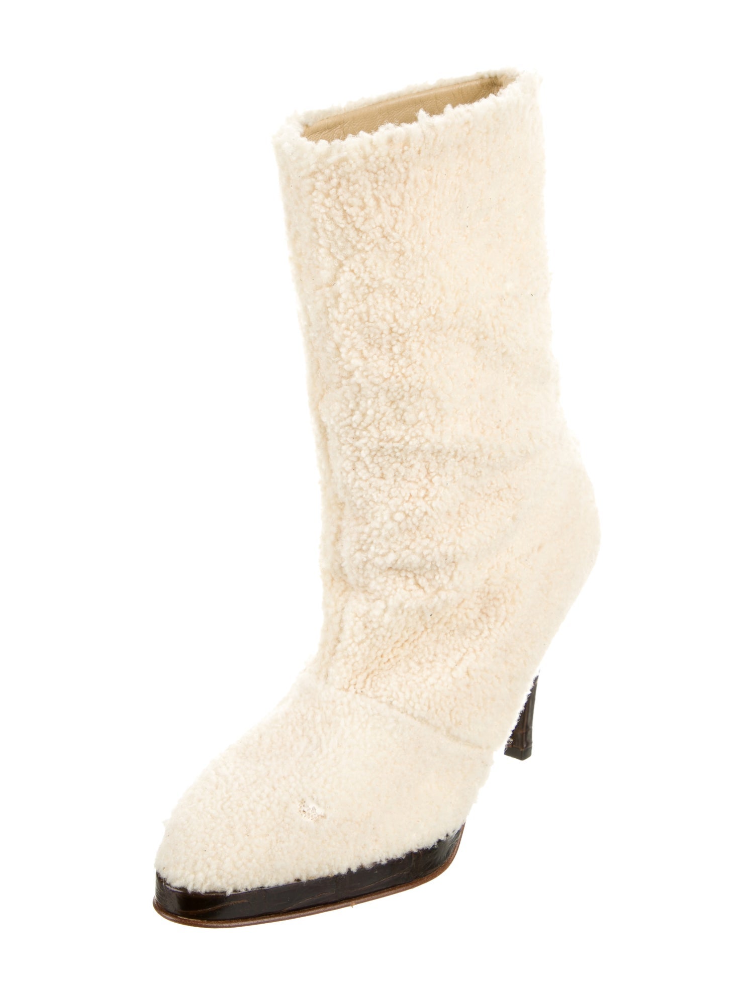 Titti Dell'Acqua Shearling Boots
