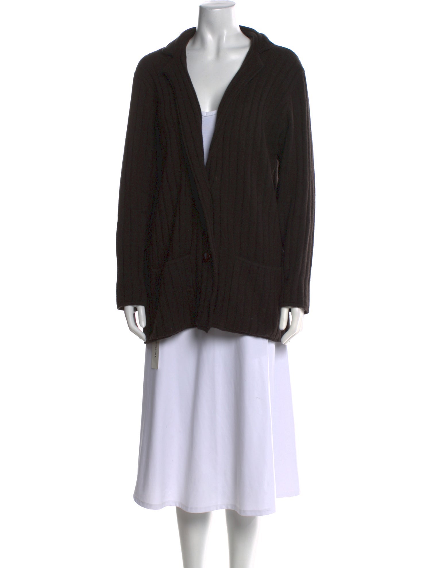 Titti Dell'Acqua Merino Wool Open Front Sweater