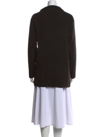 Titti Dell'Acqua Merino Wool Open Front Sweater