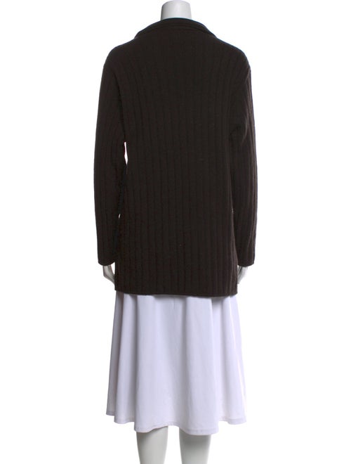 Titti Dell'Acqua Merino Wool Open Front Sweater