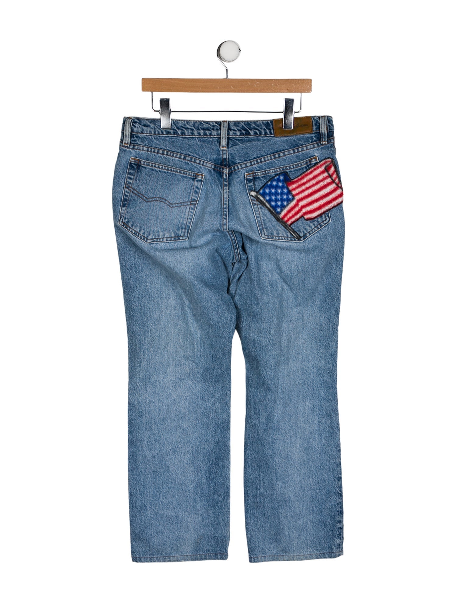 Todd Oldham Vintage Wide Leg Jeans
