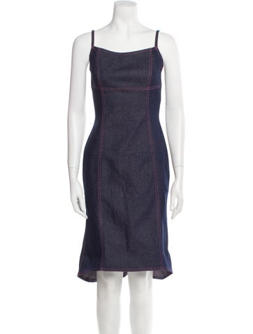 Todd Oldham Dresses Vintage Knee-Length Dress M