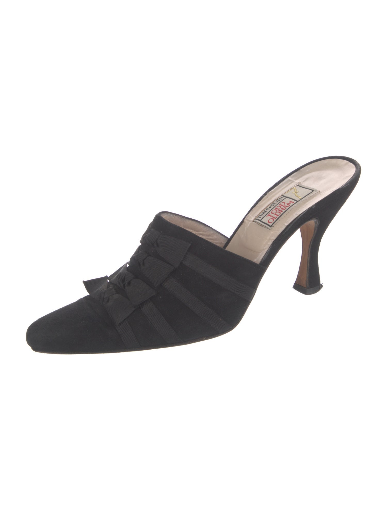 Todd Oldham Vintage Suede Mules