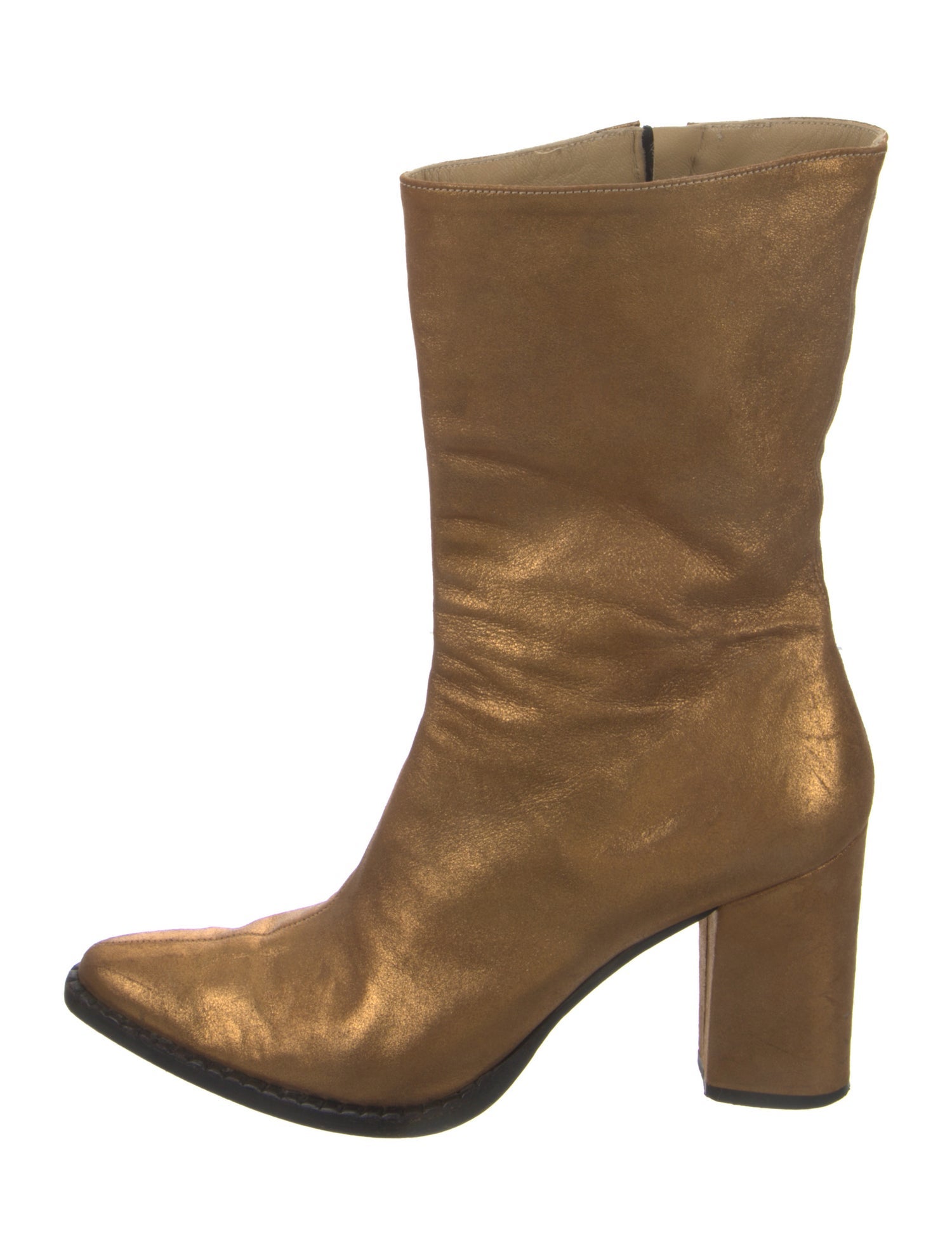 Todd Oldham Vintage Leather Boots