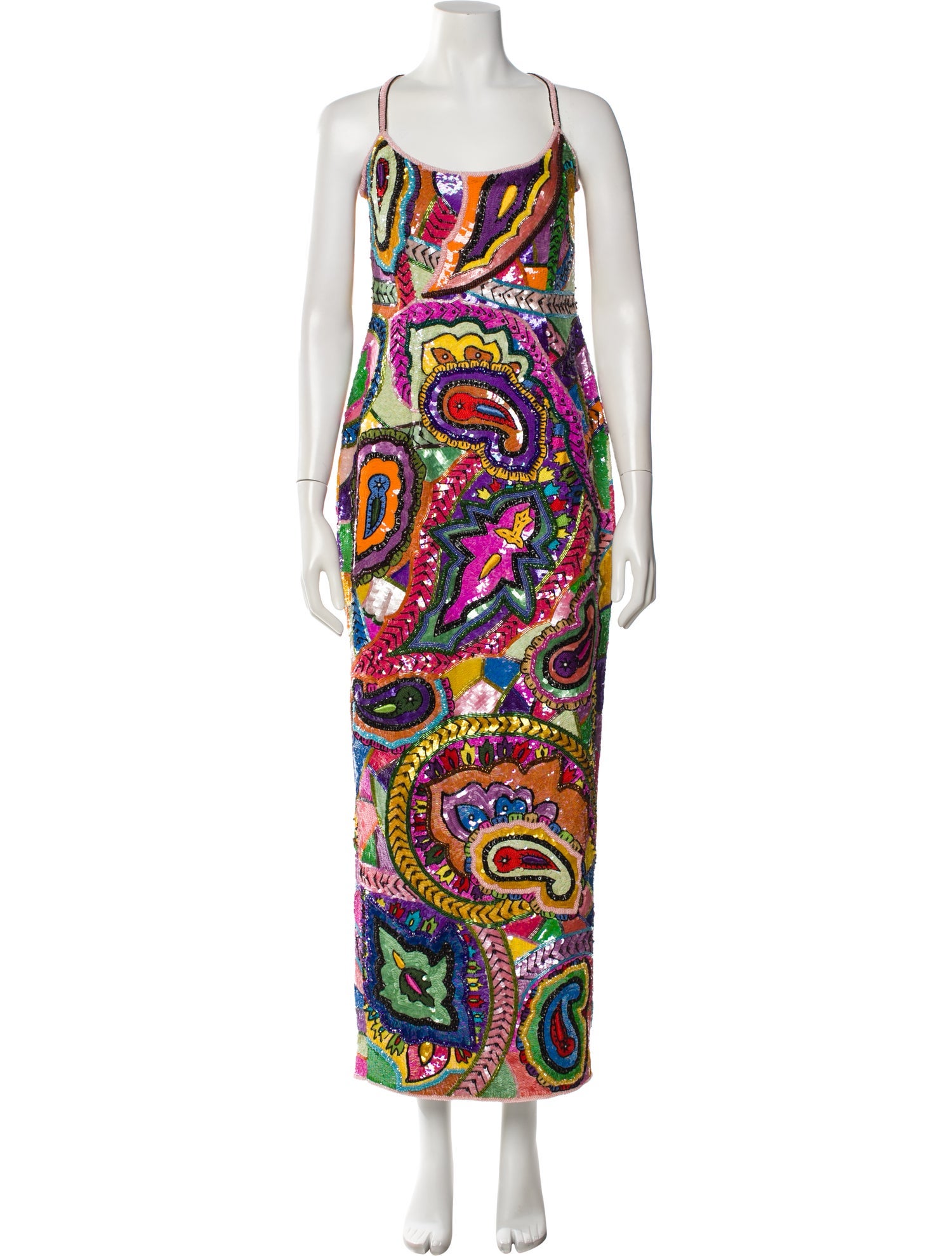 Todd Oldham Vintage Long Dress
