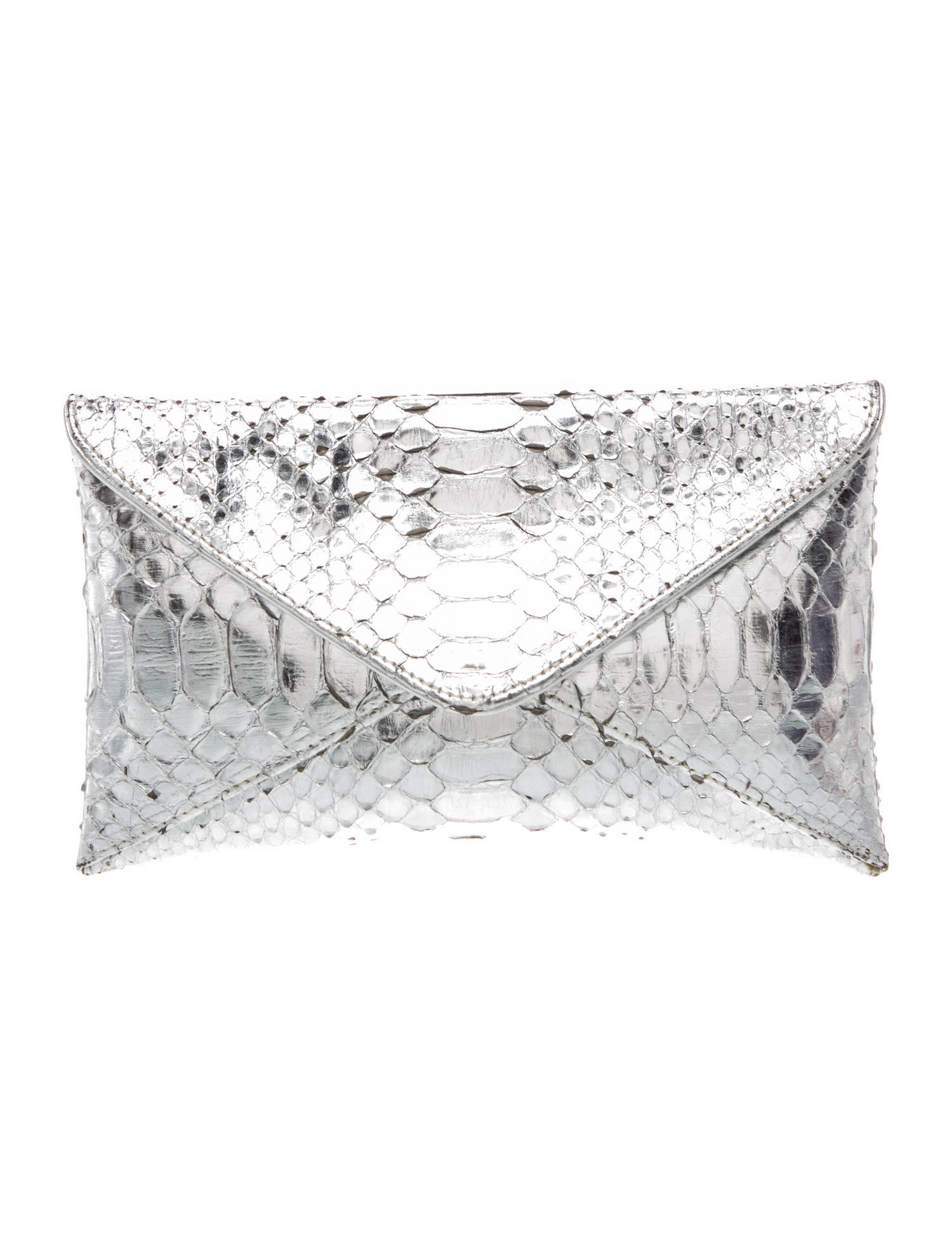 Ted Rossi Snakeskin Clutch Vintage