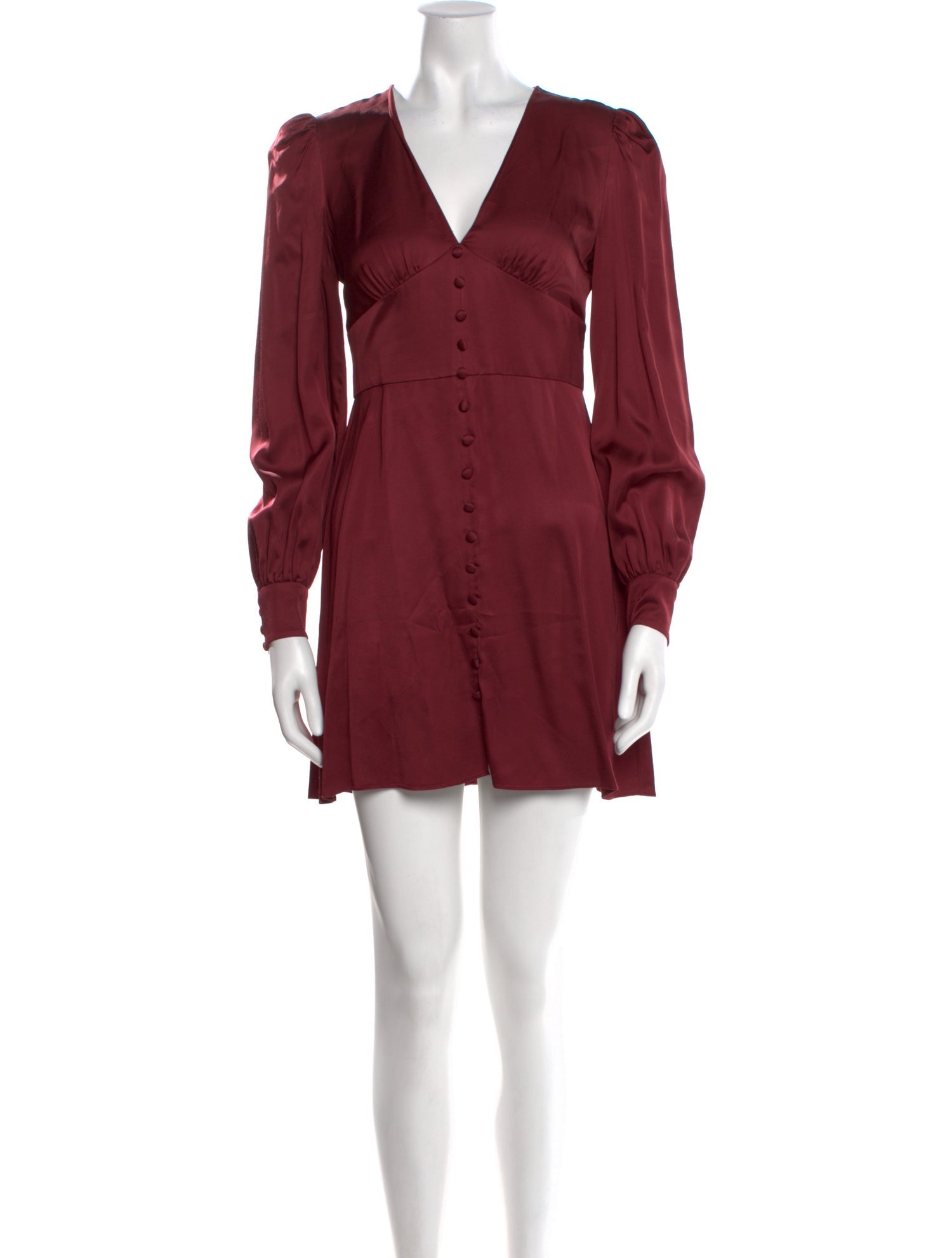 TVF for DVF V-Neck Mini Dress