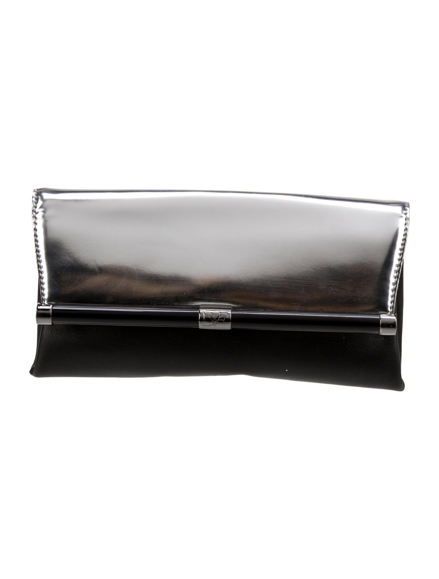 TVF for DVF Leather Clutch