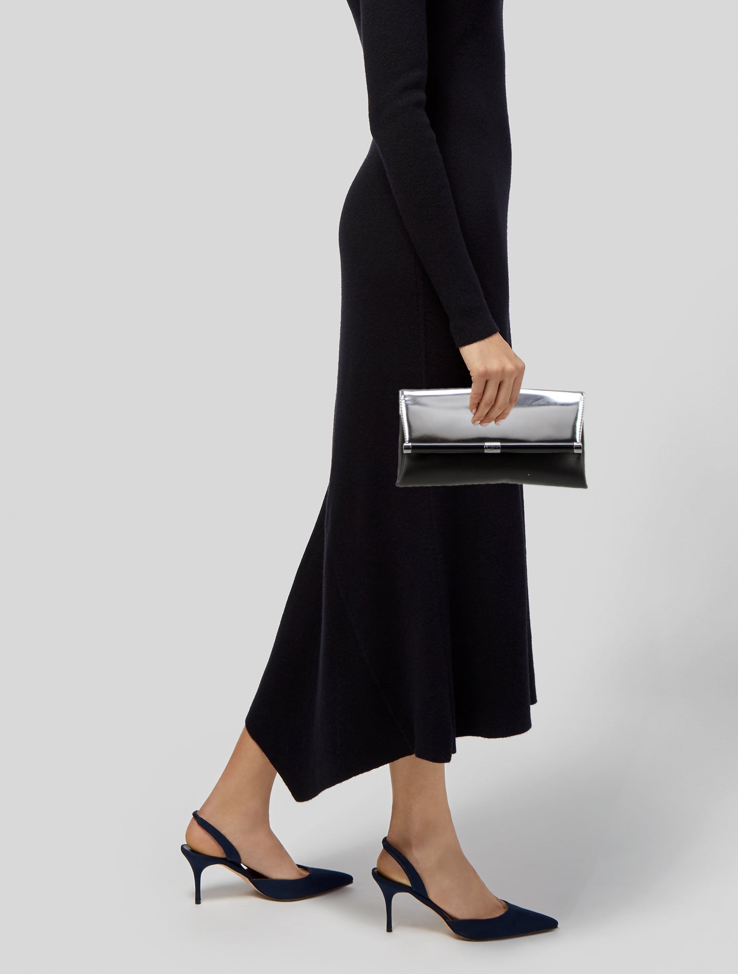 TVF for DVF Leather Clutch