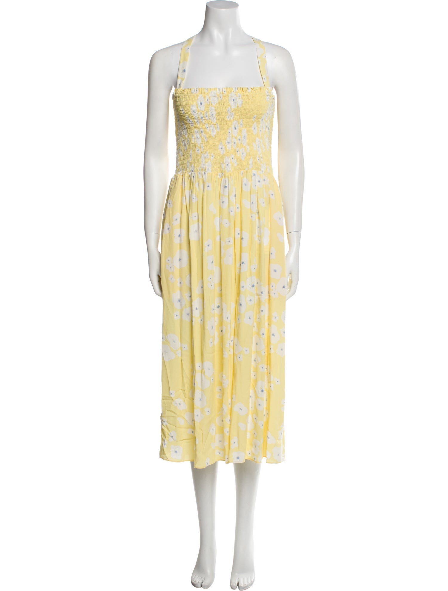 TVF for DVF Floral Print Long Dress
