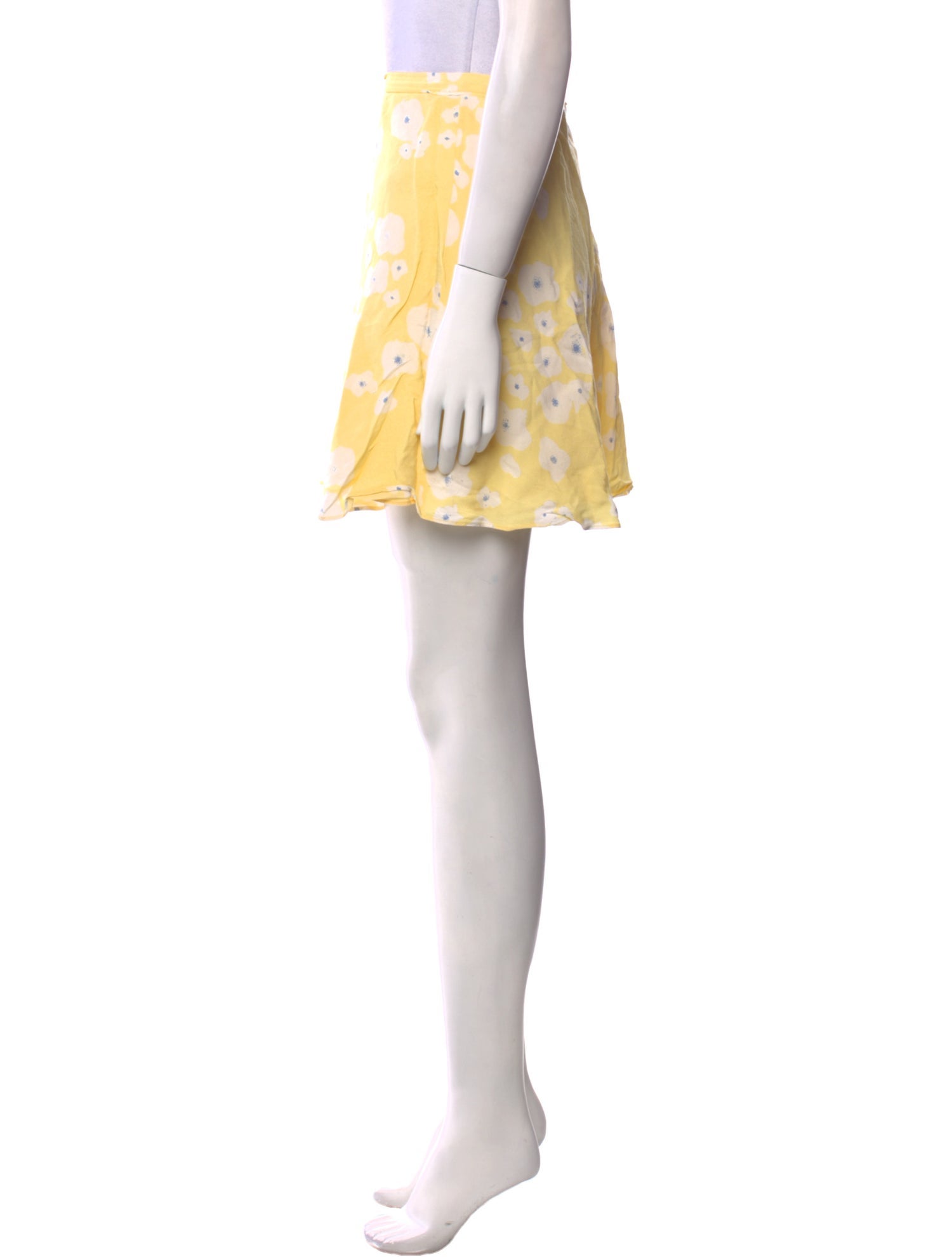 TVF for DVF Floral Print Mini Skirt