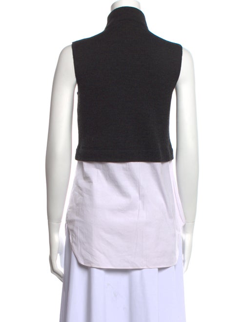 Theory Turtleneck Sleeveless Top