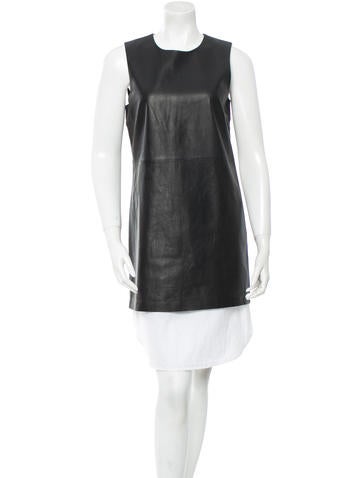 Theory Dresses Leather Dress US 4 | S
