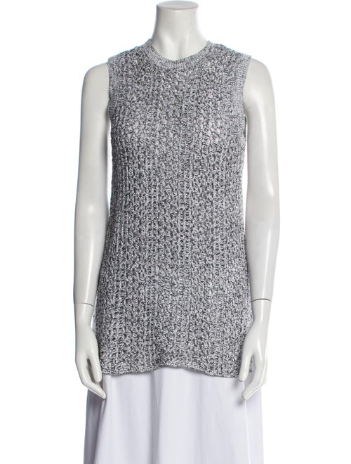 Theory Printed Crew Neck Tunic