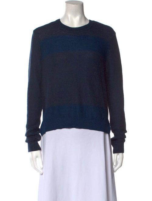 Theory Baby Alpaca Striped Sweater