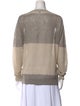 Theory Striped Crew Neck Sweater