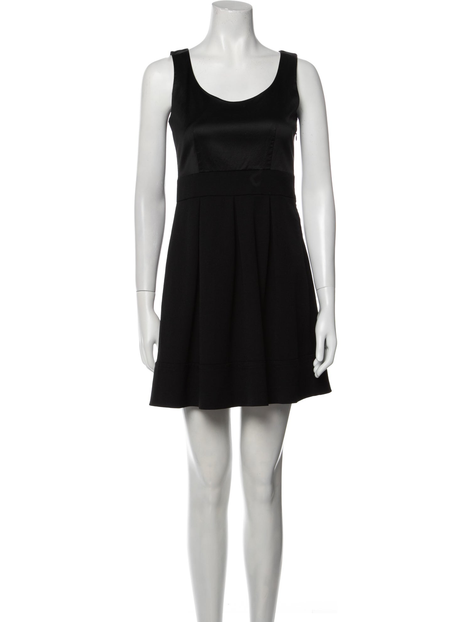 Theory Scoop Neck Mini Dress