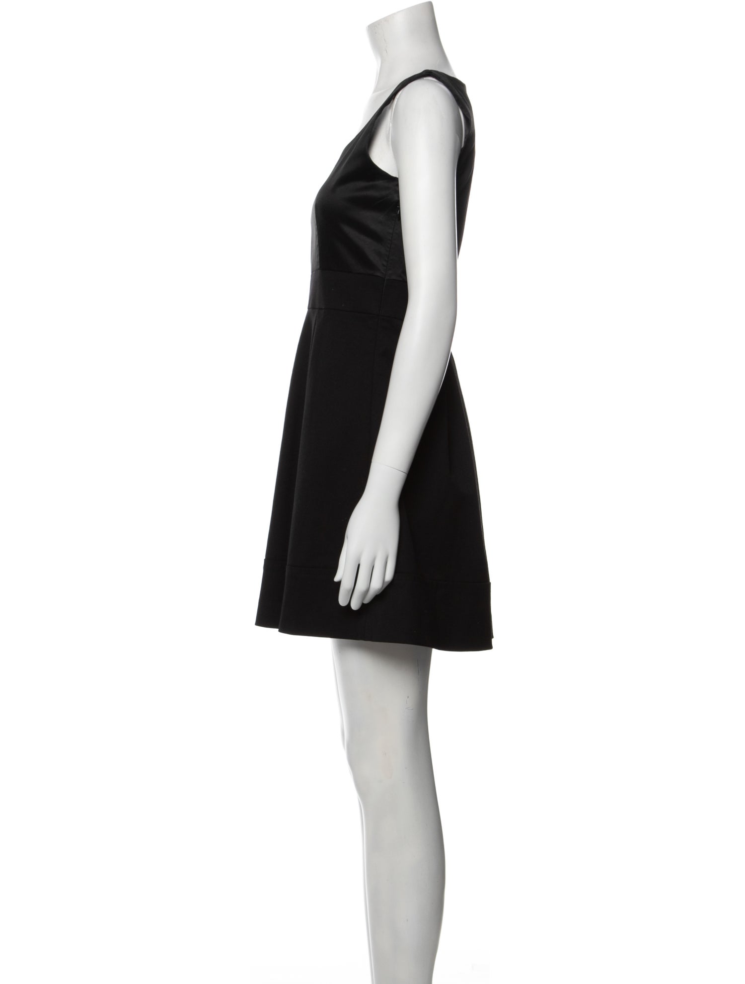 Theory Scoop Neck Mini Dress