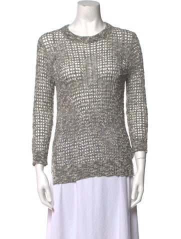 Theory Knitwear Scoop Neck Sweater S