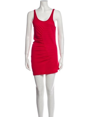 Theory Dresses Scoop Neck Mini Dress S