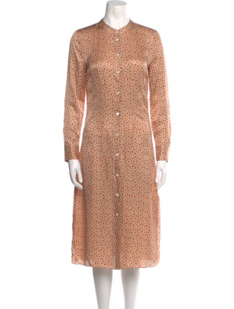 Theory Printed Midi Length Dress