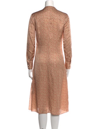 Theory Printed Midi Length Dress