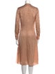 Theory Printed Midi Length Dress