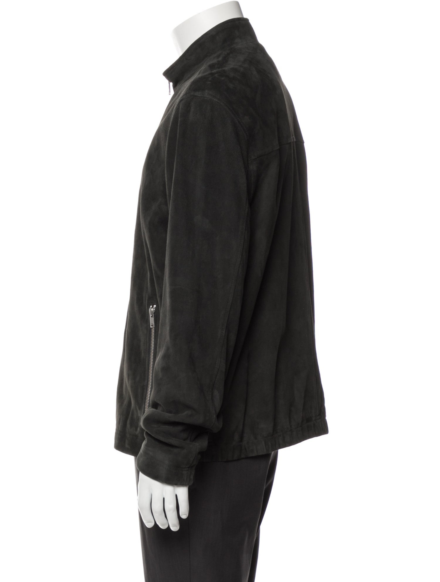 Theory Goat Leather Moto Jacket