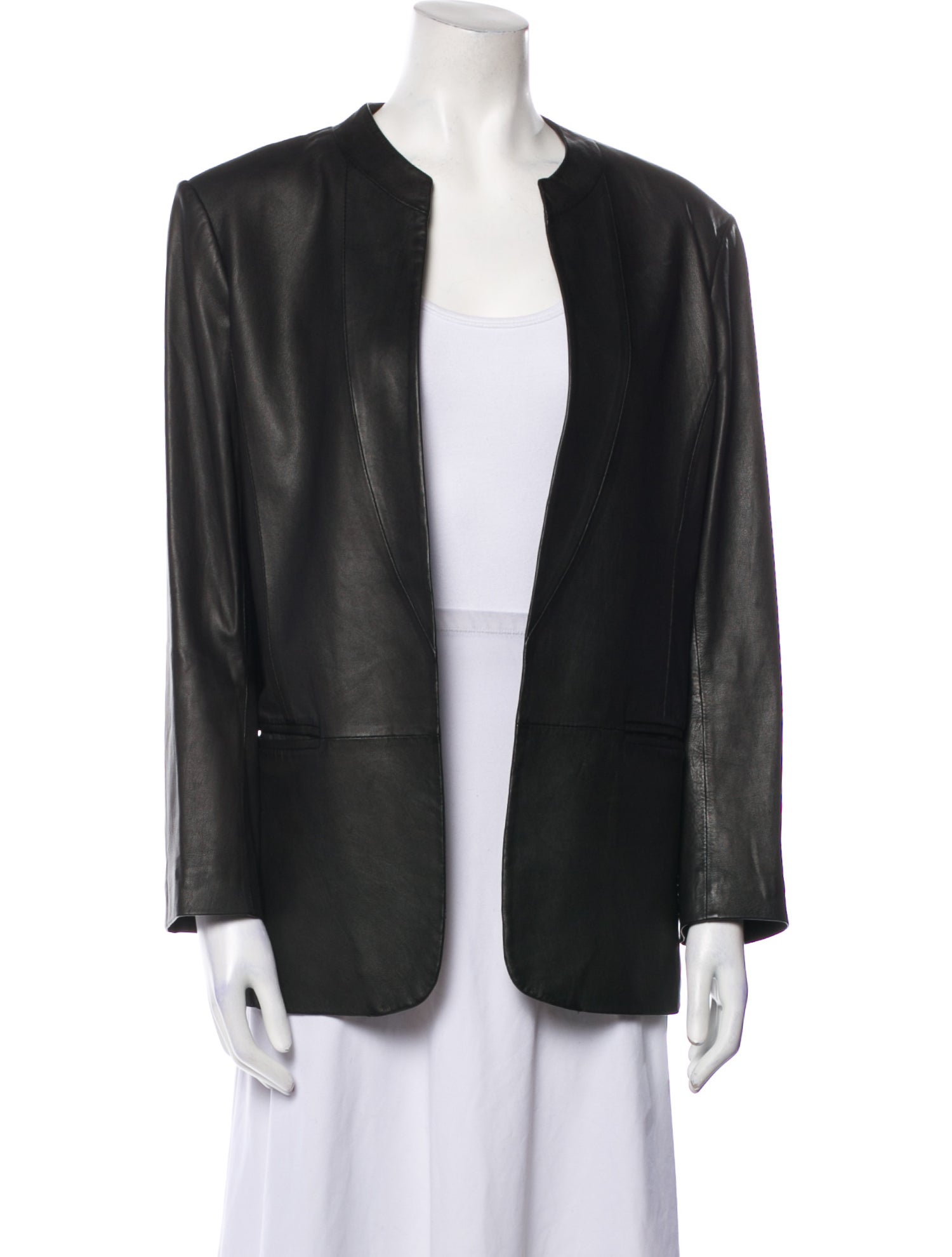 Theory Lamb Leather Jacket