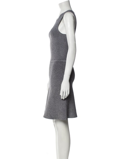 Theory Scoop Neck Mini Dress