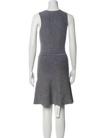 Theory Scoop Neck Mini Dress