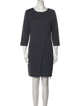 Theory Virgin Wool Mini Dress