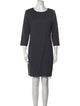 Theory Virgin Wool Mini Dress