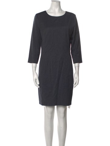 Theory Dresses Virgin Wool Mini Dress US 10 | L