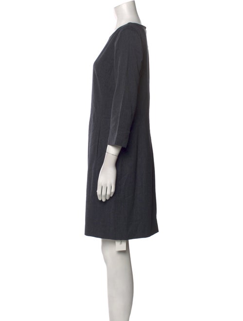 Theory Virgin Wool Mini Dress