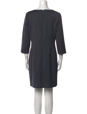 Theory Virgin Wool Mini Dress