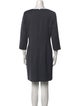Theory Virgin Wool Mini Dress