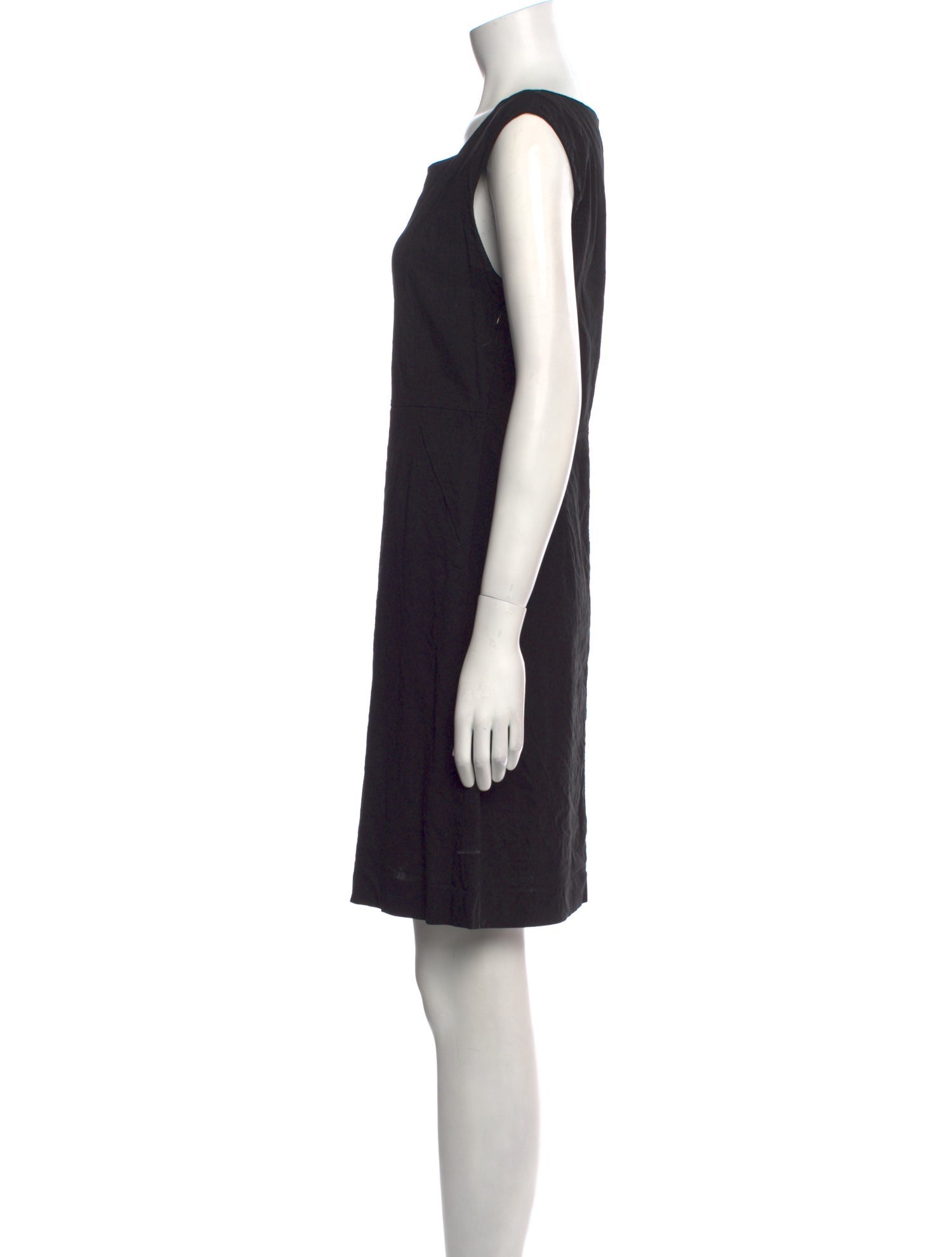 Theory Bateau Neckline Mini Dress