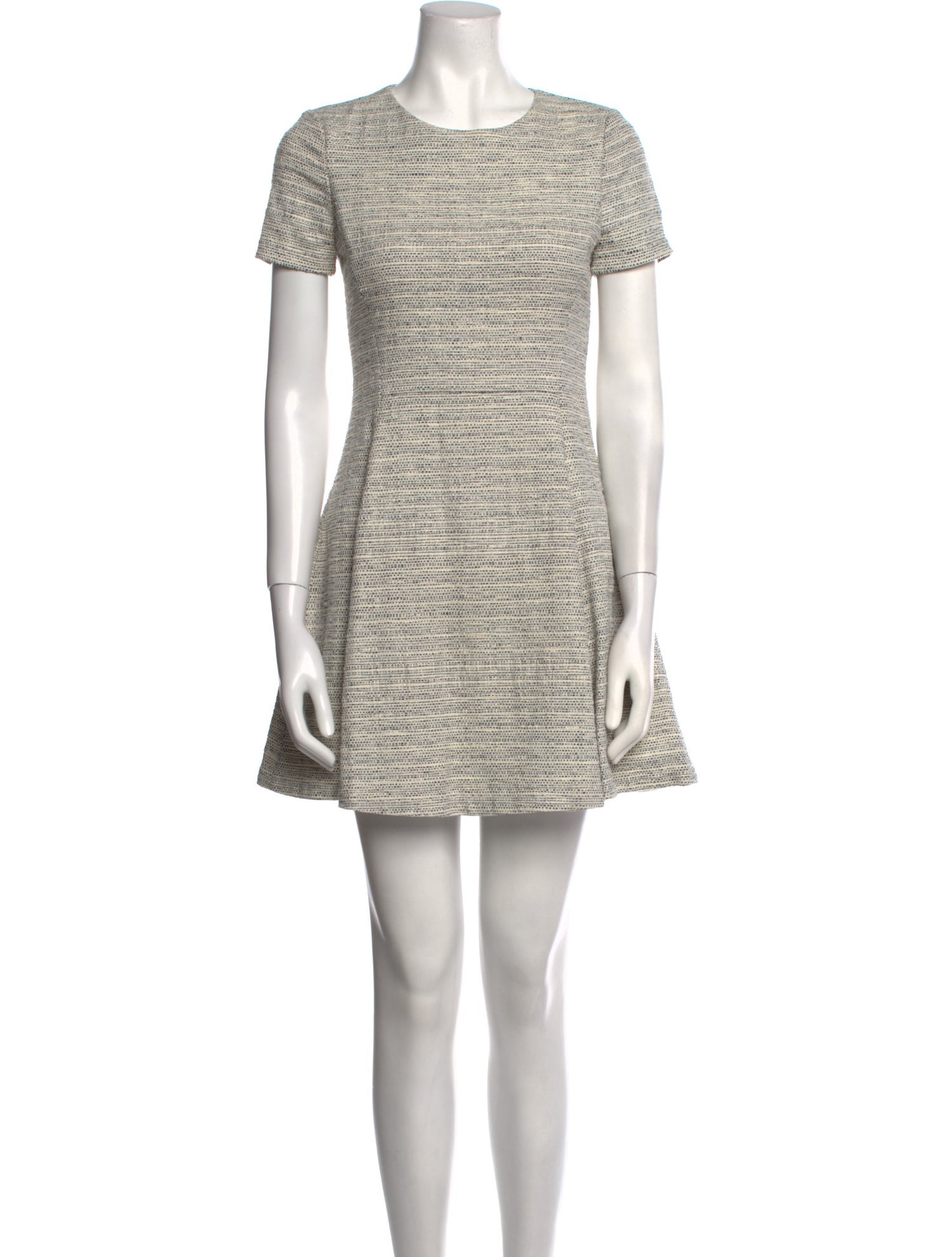 Theory Scoop Neck Mini Dress