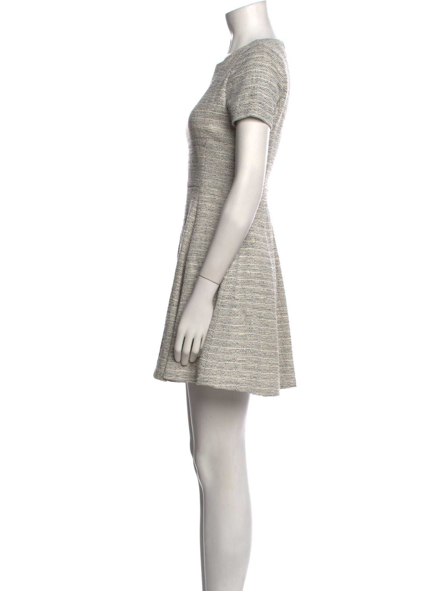 Theory Scoop Neck Mini Dress