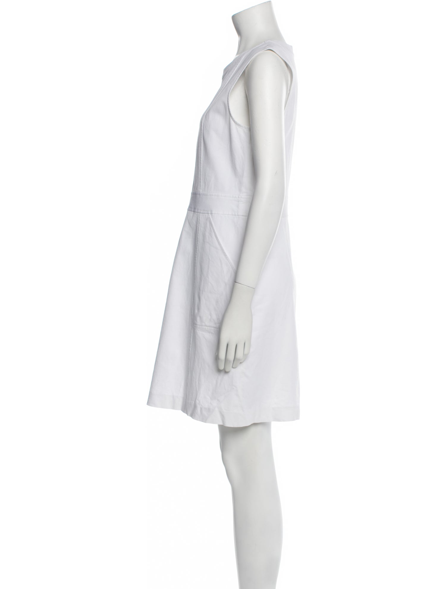 Theory Scoop Neck Mini Dress