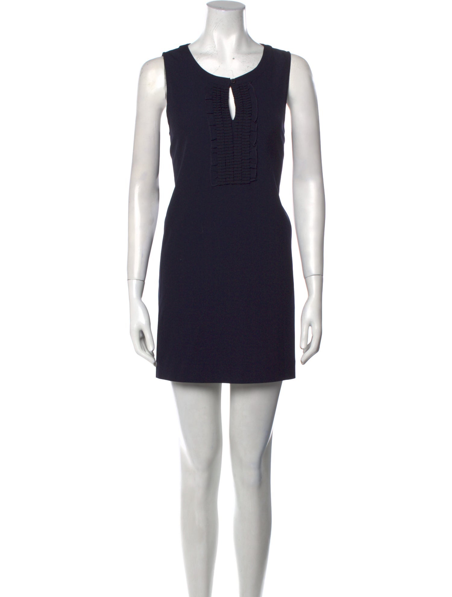 Theory Scoop Neck Mini Dress