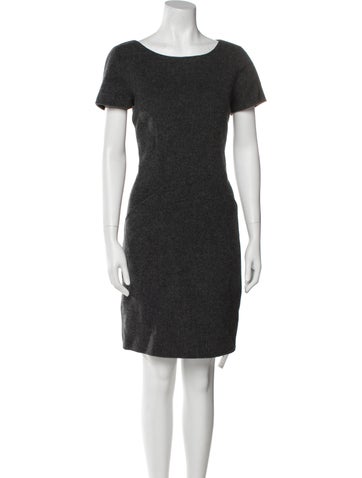 Theory Dresses Wool Mini Dress L
