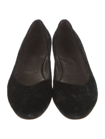 Theory Velvet Ballet Flats