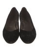 Theory Velvet Ballet Flats