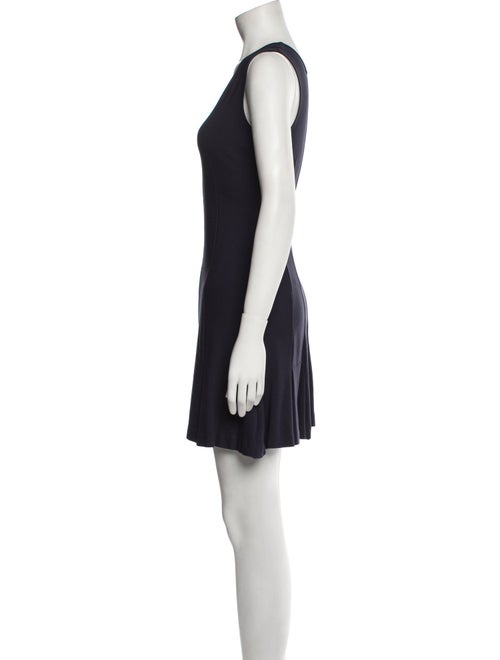 Theory V-Neck Mini Dress