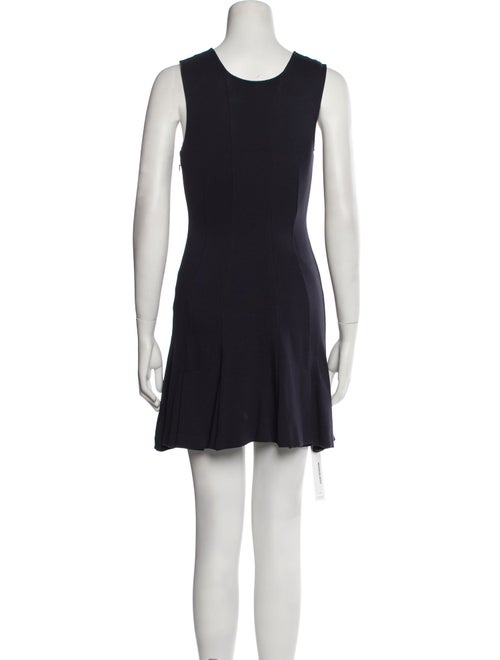 Theory V-Neck Mini Dress