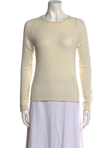 Theory Knitwear Cashmere Scoop Neck Sweater Petite