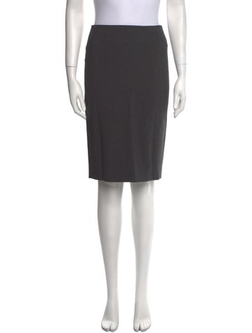 Theory Skirts Wool Knee-Length Skirt US 00 | XXS