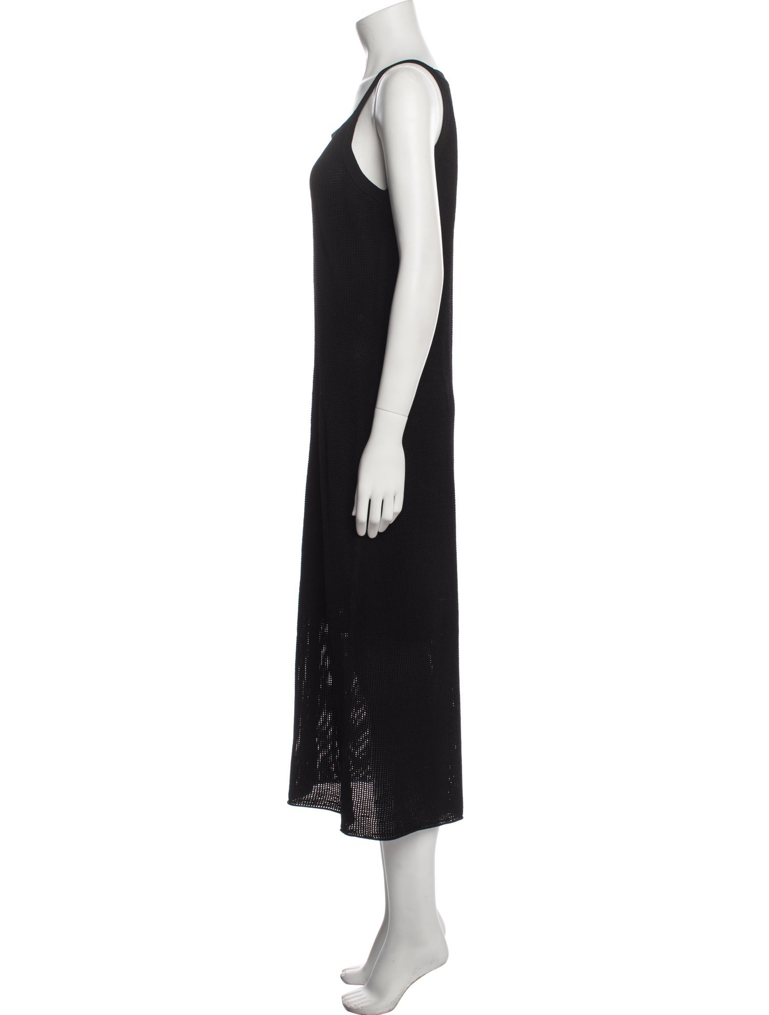 Theory Square Neckline Midi Length Dress